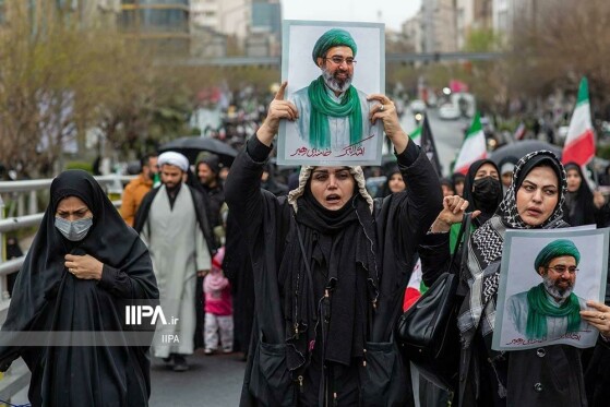 راهپیمایی روز قدس در تهران