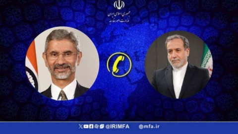 گفتگوی تلفنی وزرای امور خارجه ایران و  هند