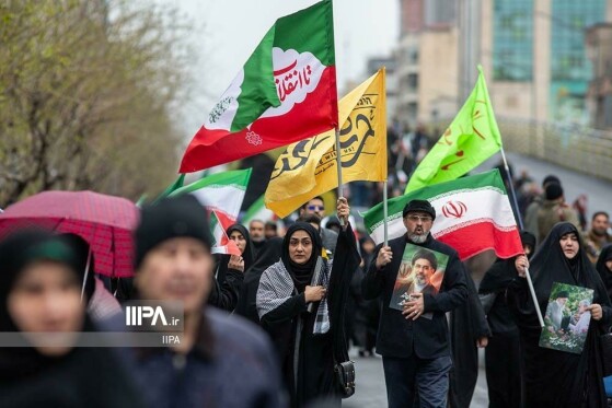 راهپیمایی روز قدس در تهران
