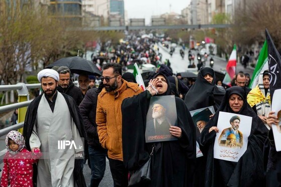 راهپیمایی روز قدس در تهران