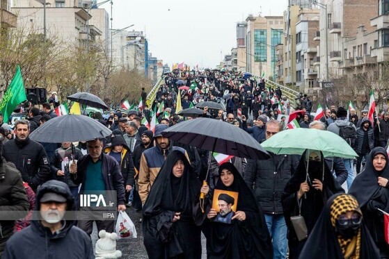 راهپیمایی روز قدس در تهران