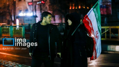 گزارش تصویری/ سوگواری برای رهبر شهید و بیعت با رهبر جدید در دانشگاه تهران