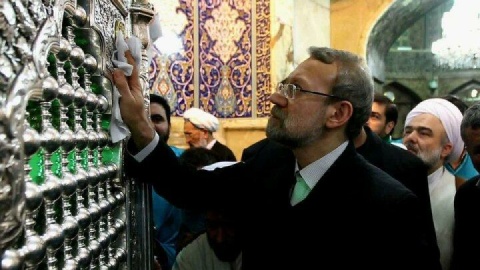 مراسم وداع با پیکر شهید «علی لاریجانی» در حرم حضرت معصومه(س) برگزار می‌شود