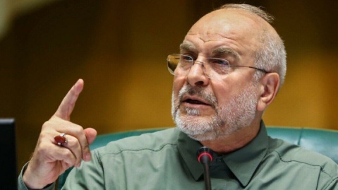 قالیباف: اف-۳۵ برای اولین بار در جهان مورد اصابت قرار گرفت