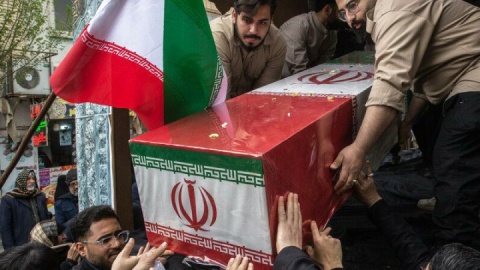 گزارش تصویری/ تشییع پیکر شهید ”سید اسماعیل خطیب” - قم