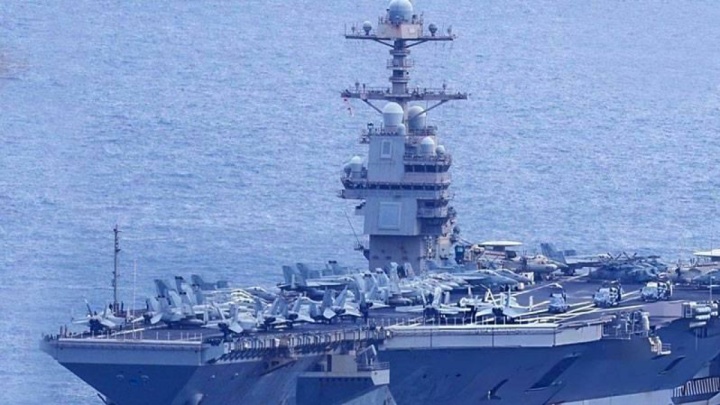 ناوهواپیمابر جرالدفورد از عملیات مستقیم علیه ایران خارج شد