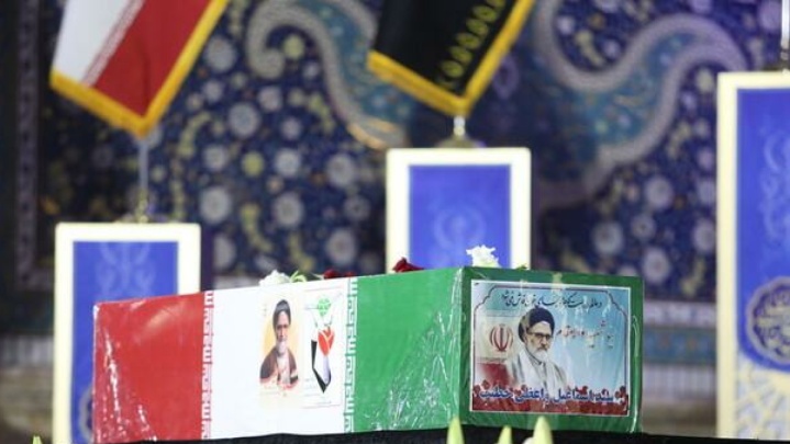 پیکر مطهر وزیر اطلاعات و خانواده‌اش در حرم مطهر رضوی به خاک سپرده شد