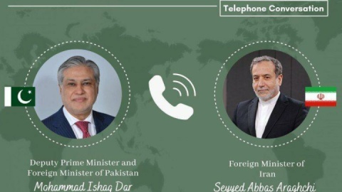 گفت وگوی تلفنی وزیران خارجه ایران و پاکستان؛ بررسی آخرین تحولات منطقه‌ای
