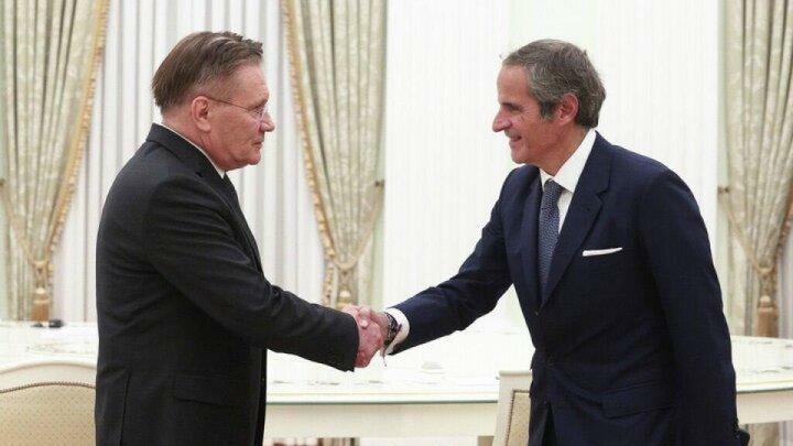 گفت‌وگوی گروسی و رئیس روس اتم درباره نیروگاه بوشهر