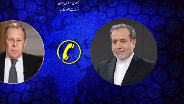 تماس تلفنی وزرای امور خارجه ایران و روسیه