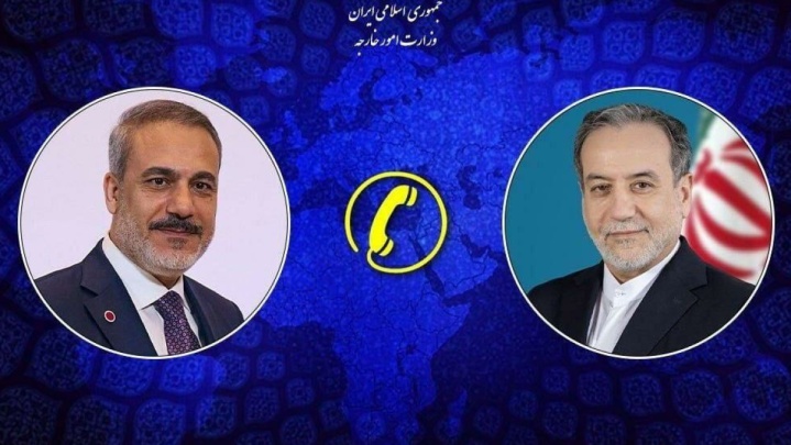 تماس تلفنی وزرای امور خارجه جمهوری اسلامی ایران و ترکیه