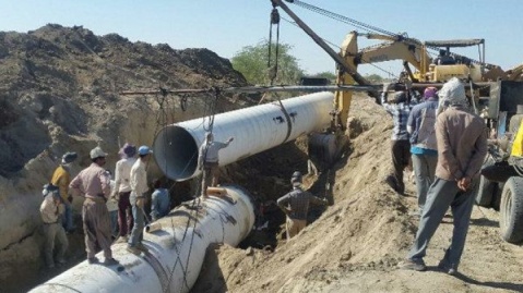 رسیدن آب  به ۱۱ روستای تشنه در کوهرنگ