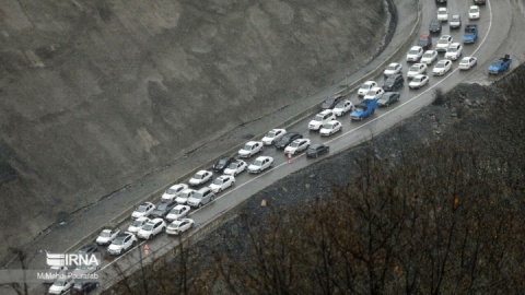 اعمال محدودیت تردد در جاده چالوس از ساعت ۱۰ صبح امروز