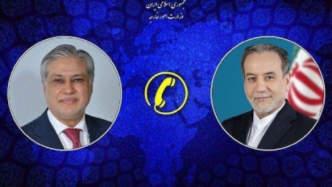 گفت وگوی تلفنی وزیران امور خارجه ایران و پاکستان
