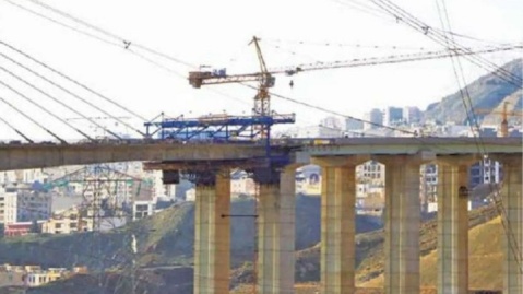 احتمال تخریب پل B۱ در صورت آسیب به پایه‌ها