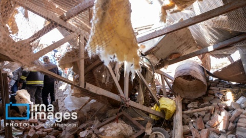 نجات ۱۵ شهروند از زیرآوار تهاجم آمریکایی صهیونی در سعادت‌آباد