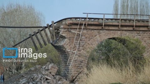 پل راه آهن امین آباد تا ۱۵ روز آینده ترمیم می‌شود