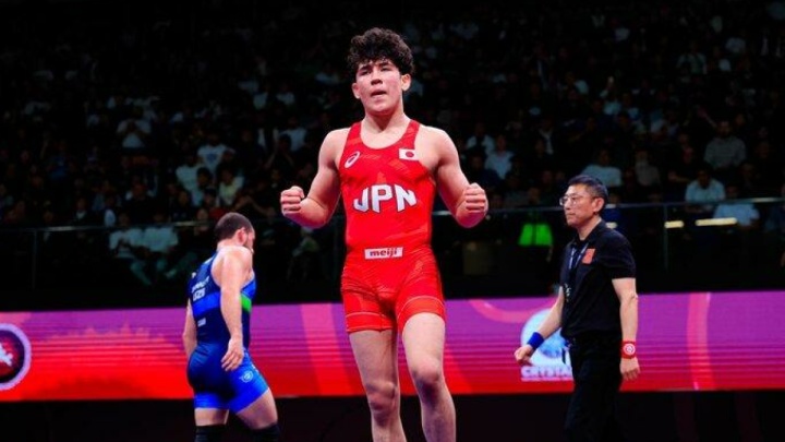 کشتی‌گیر ایرانی الاصل ژاپن قهرمان آسیا شد