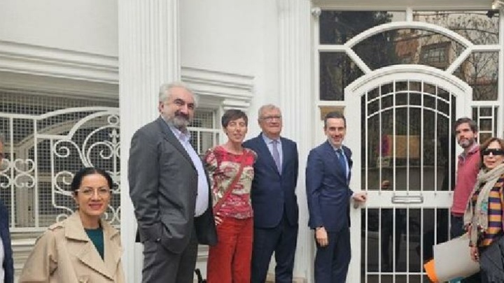 بازگشایی سفارت اسپانیا در تهران با حضور سفیر مادرید