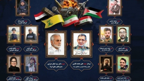 شهادت جمعی از اصحاب رسانه ایران و جبهه مقاومت در حملات رژیم صهیونیستی