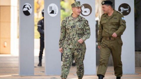 سفر فرمانده سنتکام به فلسطین اشغالی