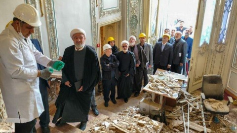 نمایندگان مجلس به کاخ سعدآباد رفتند