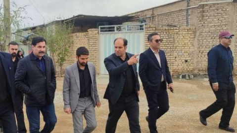 بازدید معاون رییس جمهور از روستاهای آسیب‌دیده جنگ ۴۰ روزه