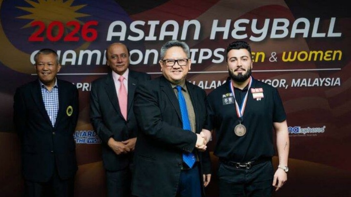 مدال برنز نماینده ایران در قهرمانی آسیا اسنوکر