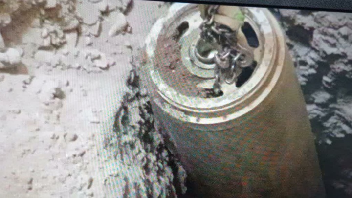 بمب یک تُنی عمل نکرده خنثی و از ورامین خارج شد