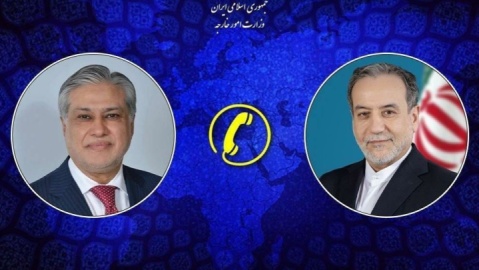 گفتگوی تلفنی وزرای امور خارجه ایران و پاکستان
