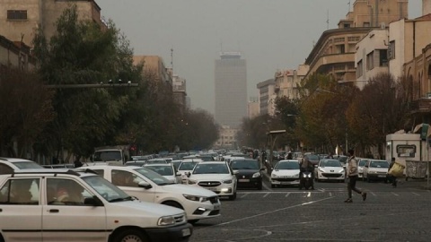 هوای تهران آلوده شد