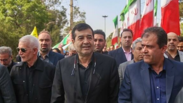 تقدیر از خانواده شهدای ورزشکار جنگ با حضور وزیر ورزش در بهشت زهرا