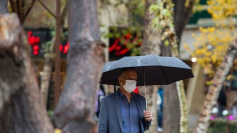 ورود سامانه بارشی به کشور/ بارش پراکنده باران در برخی نقاط