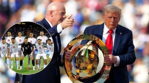 سوءاستفاده ترامپ از امتیاز میزبانی رقابت‌های جام جهانی فوتبال / مستطیل سبز در قفس سیاست
