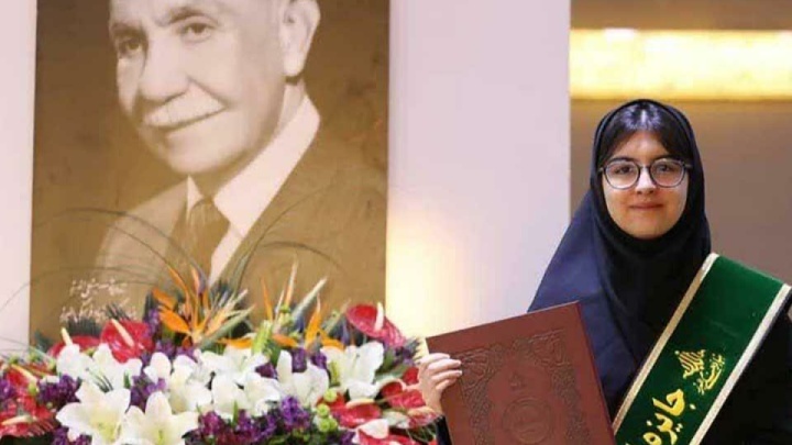 نیایش؛ دختری که جایزه‌اش را به آینده بخشید