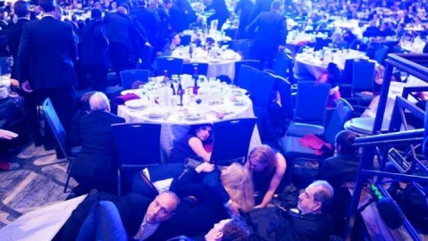 تصاویر/ تیراندازی در ضیافت شام انجمن خبرنگاران کاخ سفید