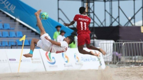 فوتبال ساحلی ایران راهی مرحله حذفی شد