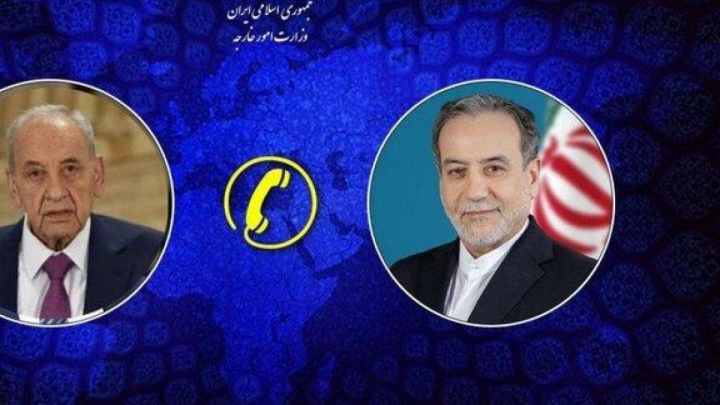 رایزنی تلفنی عراقچی با رئیس مجلس نمایندگان لبنان