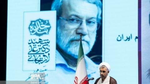 تصاویر آیین بزرگداشت شهید علی لاریجانی