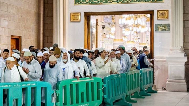 ۱۳ هزار و ۵۰۰ زائر به مدینه اعزام شدند