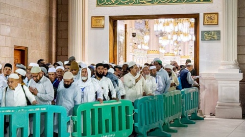 ۱۳ هزار و ۵۰۰ زائر به مدینه اعزام شدند