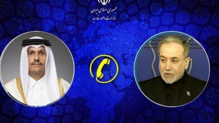 رایزنی تلفنی وزیران امور خارجه ایران و قطر