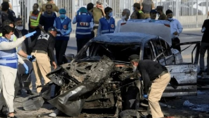 حمله انتحاری به پلیس پاکستان در مرز افغانستان