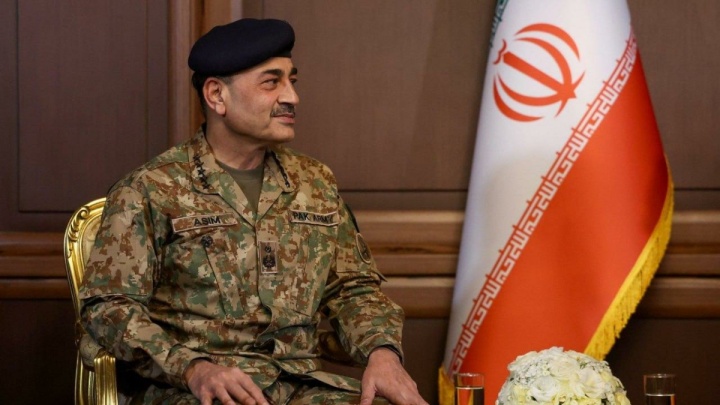 سفر فرمانده ارتش پاکستان به تهران
