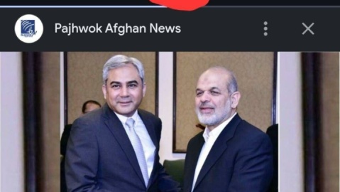 سردار وحیدی با وزیر کشور پاکستان دیداری نداشته است