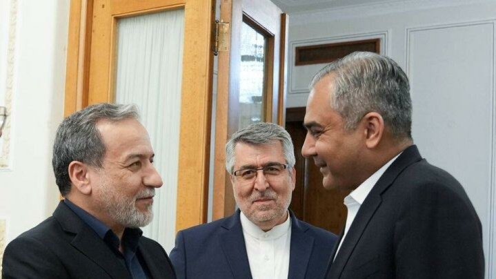 دیدار دوباره وزیر کشور پاکستان با عراقچی