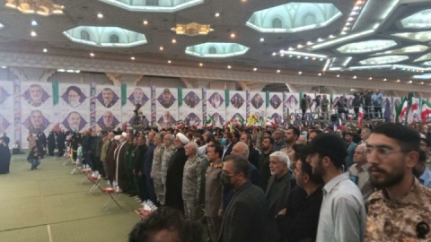 مراسم بزرگداشت شهدای جنگ تحمیلی رمضان برگزار شد