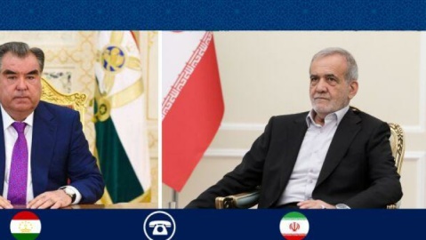 تاکید روسای جمهور ایران و تاجیکستان بر گسترش همکاری‌های اقتصادی و فرهنگی دو کشور