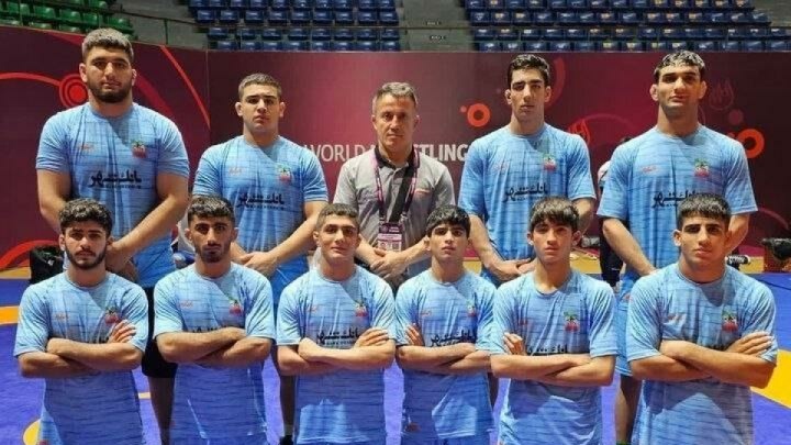 قهرمانی نوجوانان کشتی فرنگی ایران با ۶ مدال طلا، یک نقره و یک برنز