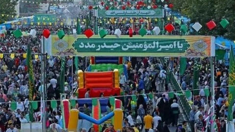 آغاز مهمانی کیلومتری غدیر؛ بیعت دوباره‌ی مردم با ولایت